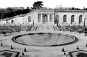 French formal garden photo